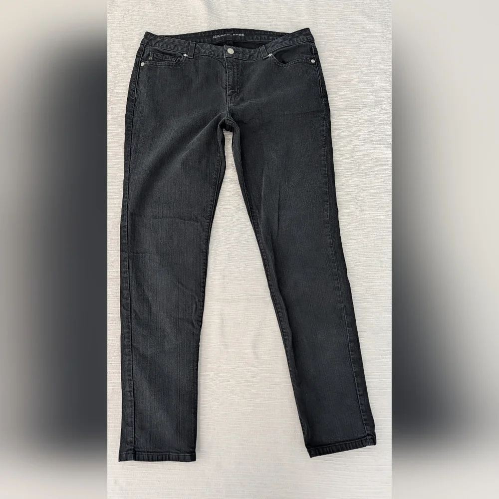 Michael Kors Black Denim Jeans Size 12